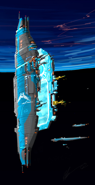 Illustration for article titled The Art of Homeworld. Enjoy.